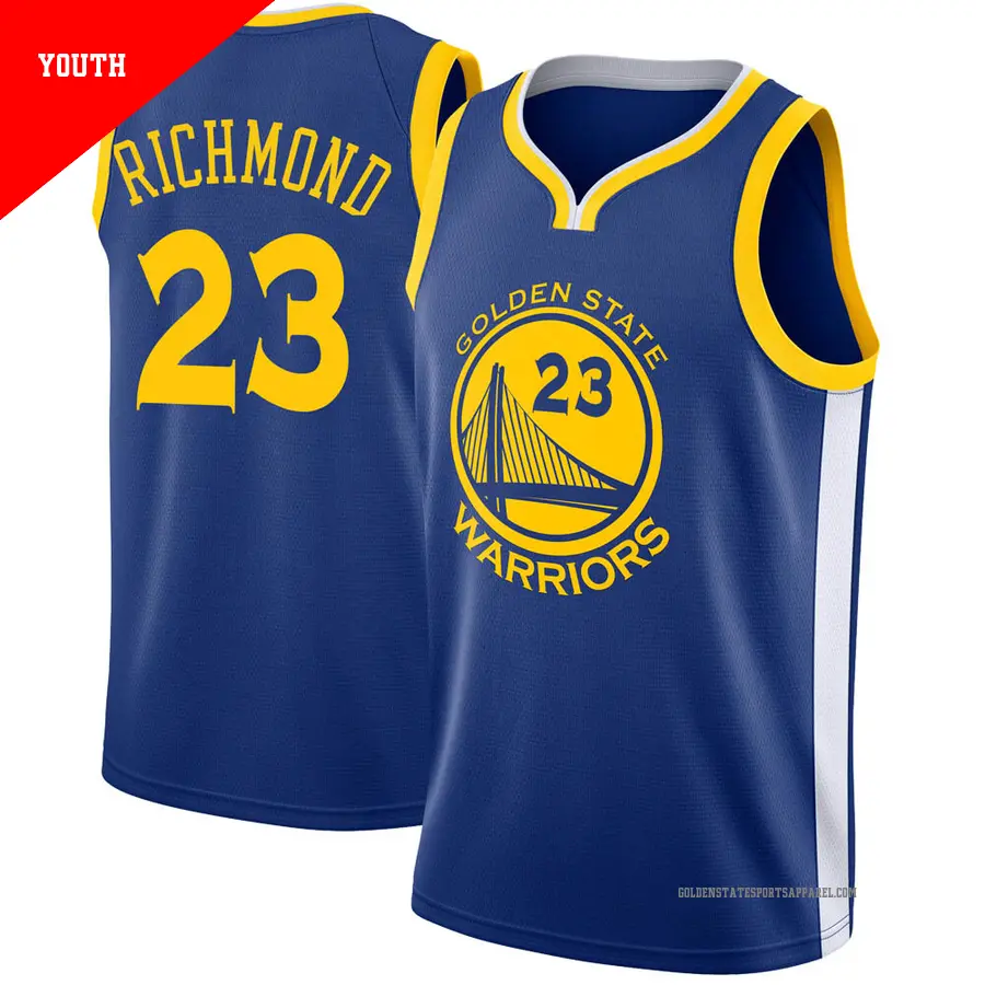 ＃23 Youth Mitch Richmond Golden State Warriors Blue Swingman JerseyIcon Edition